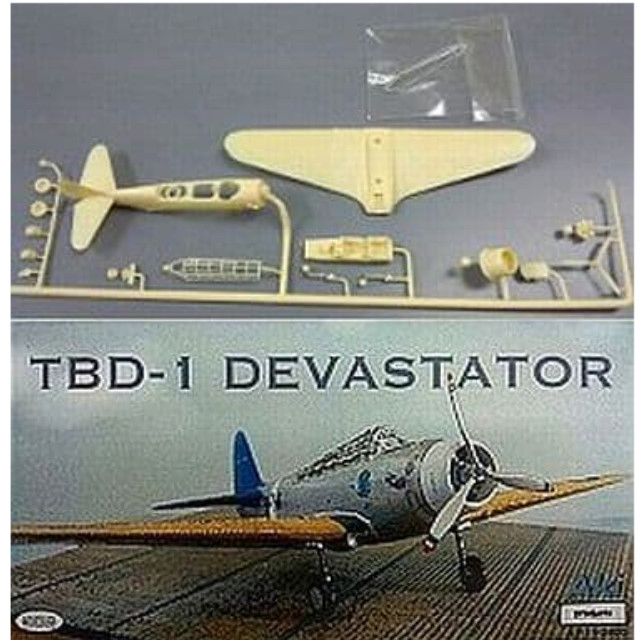 [PTM]1/144 アメリカ海軍艦上爆撃機 ダグラスTBD-1 デバステーター レジンキット [A.P.11] 安芸製作所 プラモデル
