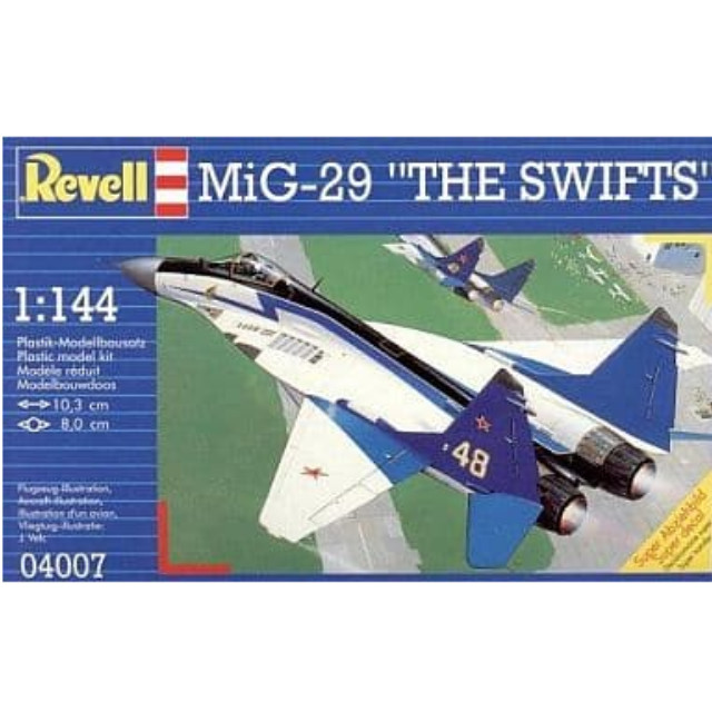 [PTM]1/144 MiG-29 ザ・スウィフツ [04007] レベル(Revell) プラモデル