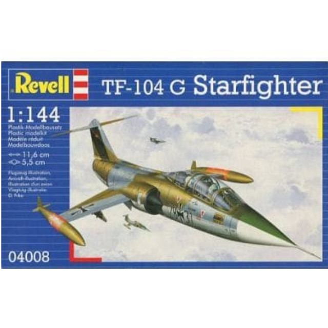 [PTM]1/144 TF-104 G Starfighter -TF-104 G スターファイター- [04008] レベル(Revell) プラモデル