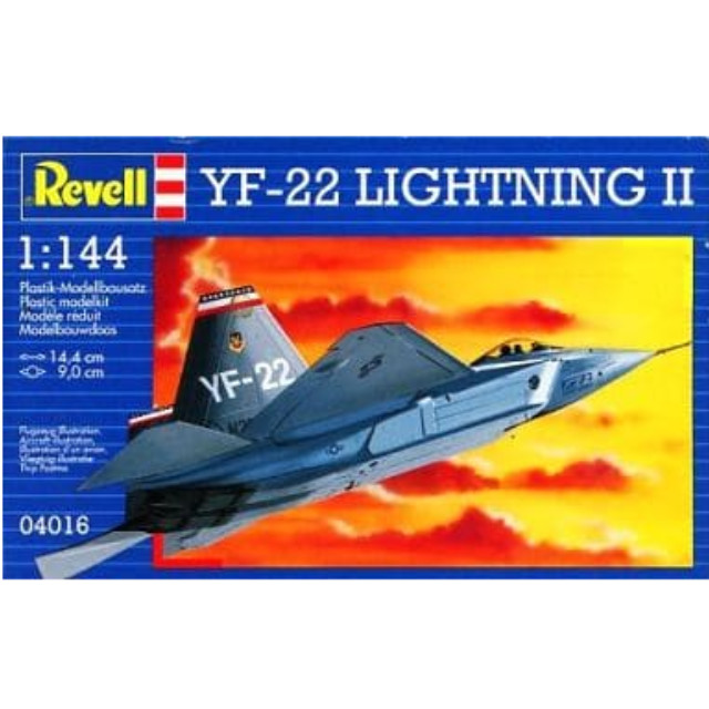 [PTM]1/144 YF-22 LIGHTNING II -YF-22 ライトニングII- [04016] レベル(Revell) プラモデル