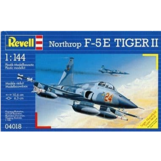 [PTM]1/144 Northrop F-5E Tiger II -ノースロップ F-5E タイガーII- [04018] レベル(Revell) プラモデル