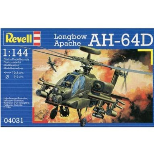 [PTM]1/144 Longbow Apache AH-64D -アパッチ ロングボウ AH-64D- [04031] レベル(Revell) プラモデル