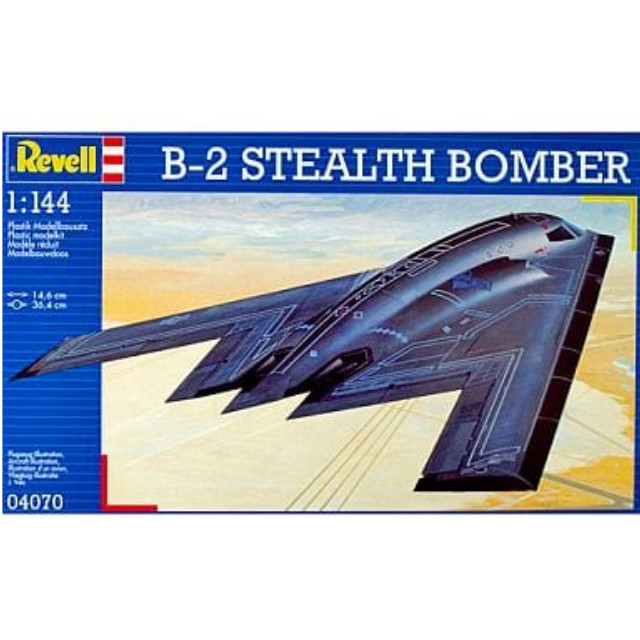 [PTM]1/144 B-2 STEALTH BOMBER-ステルス・ボマー- [04070] レベル(Revell) プラモデル