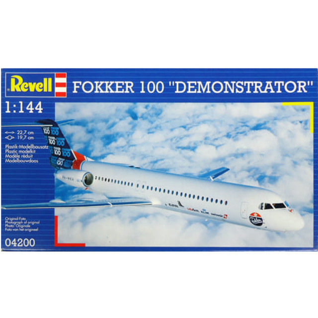 [PTM]1/144 FOKKER 100 DEMONSTRATOR [04200] レベル(Revell) プラモデル