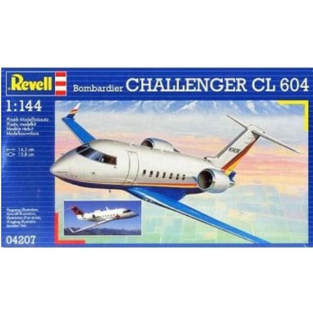 [PTM]1/144 Bombardier CHALLENGER CL 604 -ボンバルディア チャレンジャー CL 604- [04207] レベル(Revell) プラモデル