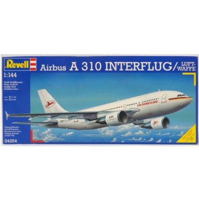[PTM]1/144 Airbus A 310 INTERFLUG/LUFTWAFFE [04254] レベル(Revell) プラモデル