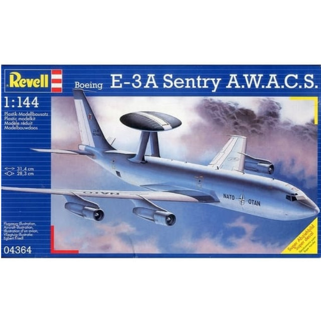 [PTM]1/144 E-3A Sentry A.W.A.C.S. [04364] レベル(Revell) プラモデル