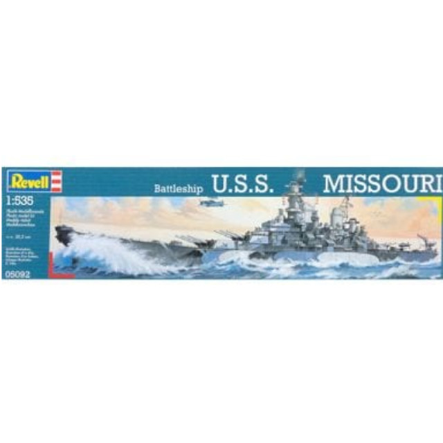 [PTM]1/535 戦艦 ミズーリ [05092] レベル(Revell) プラモデル