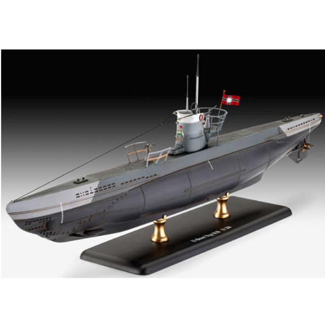[PTM]1/144 ドイツ潜水艦 Type IIB [05155] レベル(Revell) プラモデル
