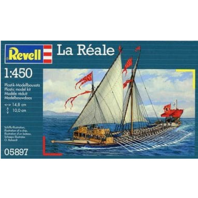 [PTM]1/450 La Reale(古代船) [05897] レベル(Revell) プラモデル
