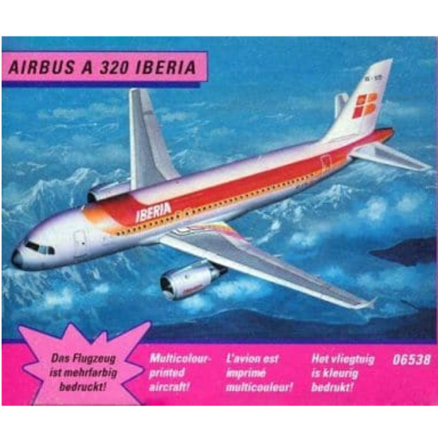 [PTM]1/600 AIRBUS A 320 IBERIA -エアバス A320 イベリア航空- 「MINIKITS No.38」 [06538] レベル(Revell) プラモデル