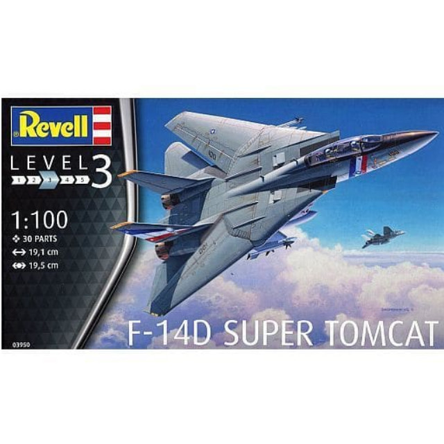 [PTM]1/100 F-14D スーパートムキャット [03950] レベル(Revell) プラモデル