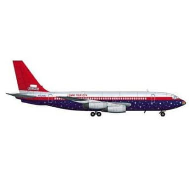 [PTM]1/144 米・Boeing-720旅客機・ロックシンガー専用機 Star Ship One [014T315] RODEN(ローデン) プラモデル