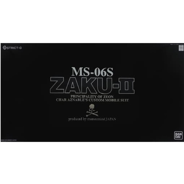 [PTM]1/60 PG MS-06S ZAKUII -シャア専用ザク- mastermind JAPAN Ver. 「STRICT-G×mastermind JAPAN」 [0227601] バンダイ プラモデル