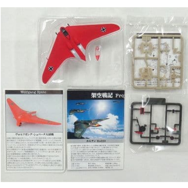 PTM]1/144 3.ホルテン Ho229 W.シュぺーテ大尉機 「架空戦記 Projekt Flieger 01  第二次世界大戦ドイツの試作機・計画機コレクション～第一弾～」 ポピー プラモデル 【買取520円】｜ | カイトリワールド