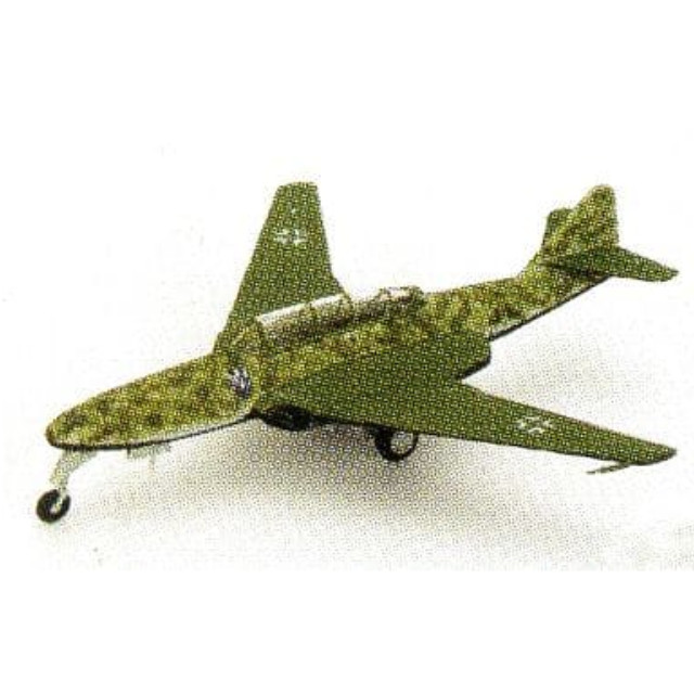 [PTM]1/144 Me262 HGIII NJG11所属機 「架空戦記3 Project Flieger 02 第2次世界大戦ドイツの試作機・計画機コレクション第2弾」 ポピー プラモデル
