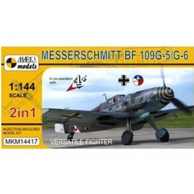 [PTM]1/144 Bf 109G-5/6 (2in1) [MKM14417] Mark I(マーク1) プラモデル