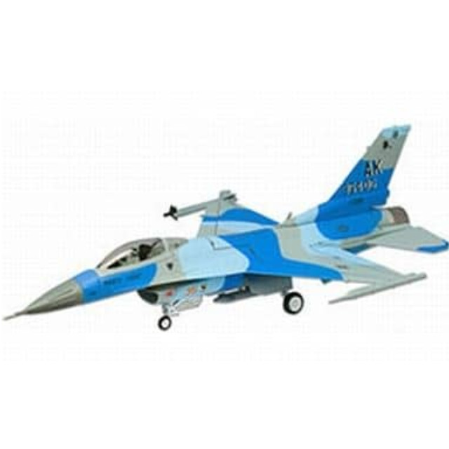[PTM]1/144 3.F-16C Block 30 アメリカ空軍 第354戦闘航空団 第18アグレッサー部隊(ブルー×グレー) 「ハイスペックシリーズ vol.1 F-16 ファイティングファルコン」 エフトイズ・コンフェクト プラモデル