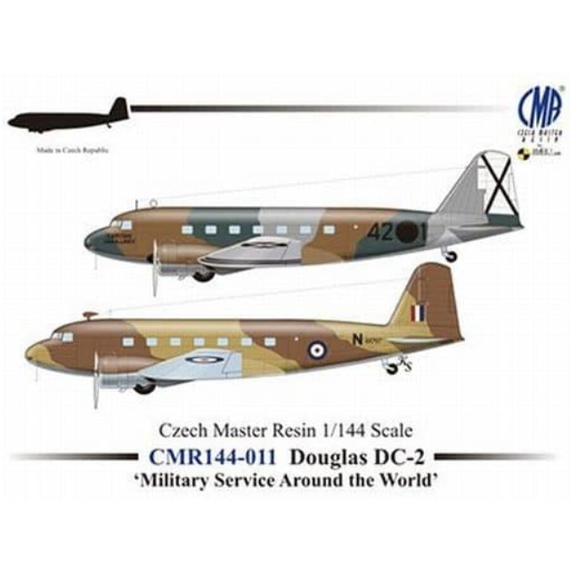 [PTM]1/144 ダグラス DC-2 オーストラリア、イギリス、フィンランド、 コンドル軍団、ソ連 レジンキャストキット [CMR144011] CMR プラモデル