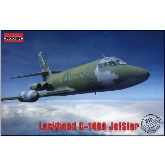 [PTM]1/144 Lockheed C-140A JetStar [316] RODEN(ローデン) プラモデル