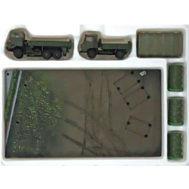 [PTM]1/144 陸自73式大型トラック&73式中型トラック 「TMW 日本沈没 D2計画篇」 タカラトミー プラモデル