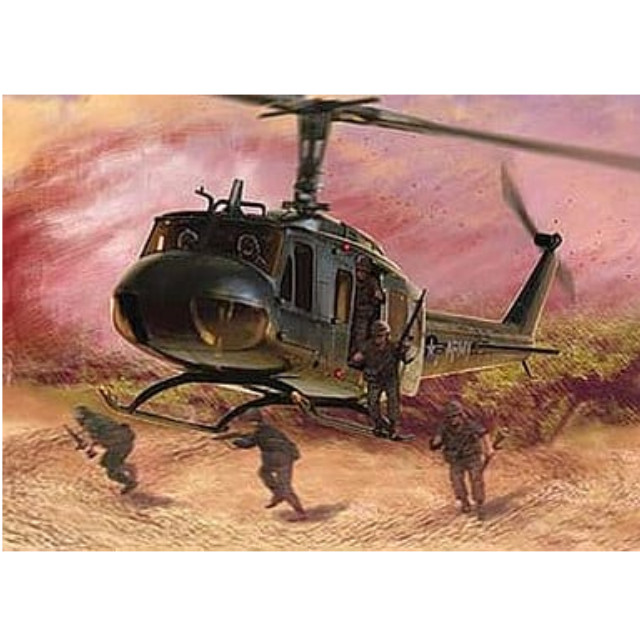 [PTM]1/100 UH-1 ガンシップ 「バトルローター(ヘリシリーズ) NO.4」 アオシマ プラモデル