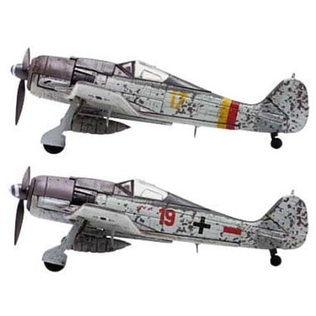 [PTM]1/144 フォッケウルフFw190A-8(2機セット) 「航空機 NO.1」 アオシマ プラモデル