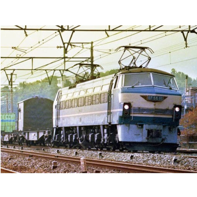 [買取]1/45 電気機関車 EF66 前期型 「トレインミュージアムOJ No.05」 [05408] アオシマ プラモデル
