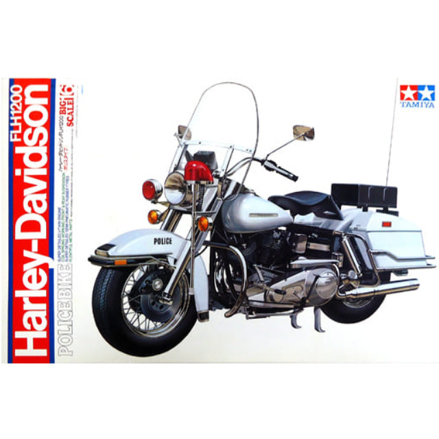 [買取]1/6 ハーレーダビッドソン FLH 1200 ポリスタイプ 「オートバイシリーズ No.16」 ディスプレイモデル [16016] タミヤ プラモデル