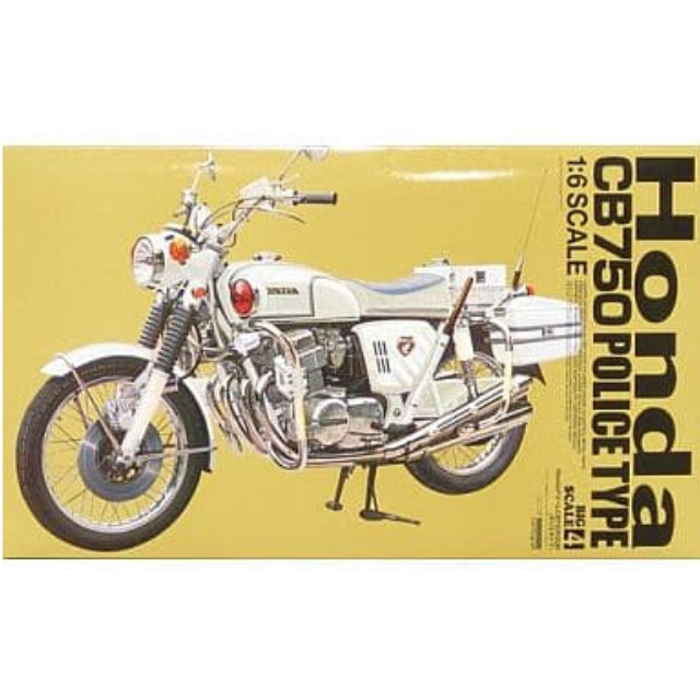 [PTM]1/6 Honda ドリーム CB750 FOUR ポリスタイプ 「オートバイシリーズ No.4」 [16004] タミヤ プラモデル