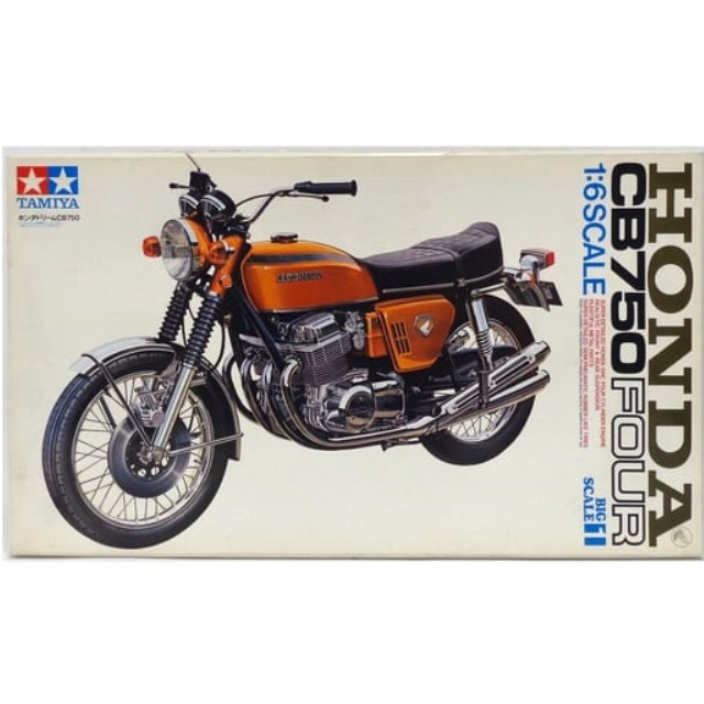 [買取]1/6 ホンダ ドリーム CB750 FOUR 「オートバイシリーズ No.1」 ディスプレイモデル [16001] タミヤ プラモデル