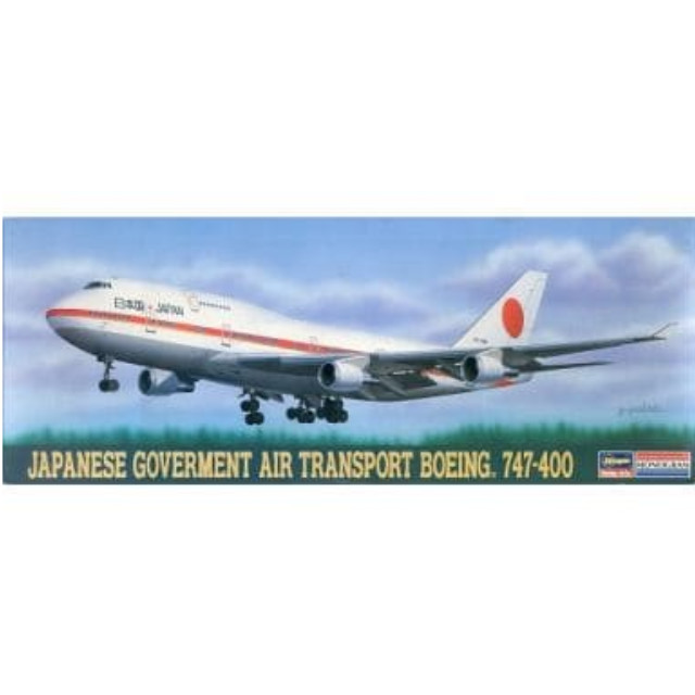 [買取]1/144 日本政府専用機 B747-400 「HM102」 [86102] ハセガワ/モノグラム(MONOGRAM) プラモデル