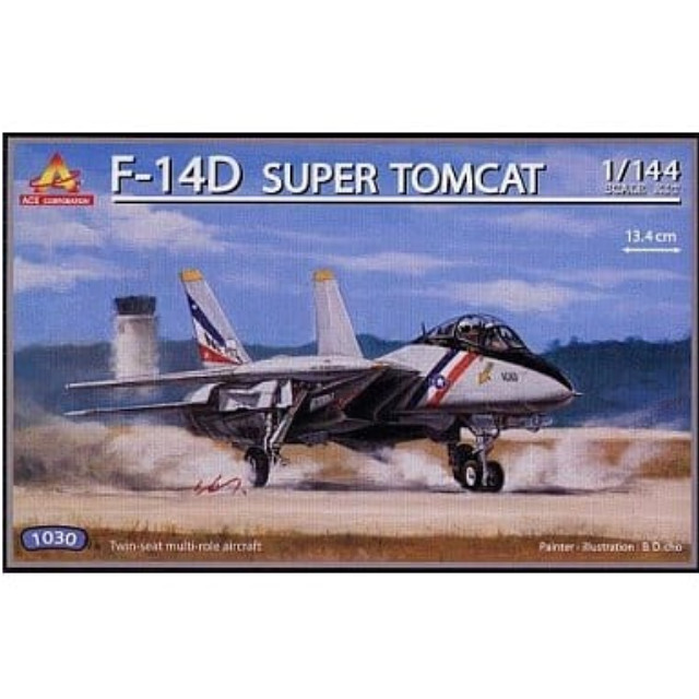 [PTM]1/144 F-14D SUPER-TOMCAT 「エアクラフト・シリーズ」 [1030] エース・コーポレーション プラモデル