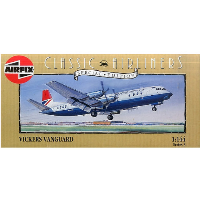 [PTM]1/144 VICKERS VANGUARD SPECIAL EDITION 「CLASSIC AIRLINERS」 [03171] エアフィックス(AIRFIX) プラモデル