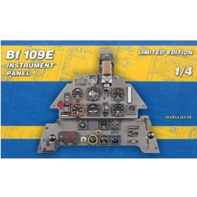 [PTM]1/4 メッサーシュミット Bf 109E 計器盤 LIMITED edition [14002] Eduard(エデュアルド) プラモデル