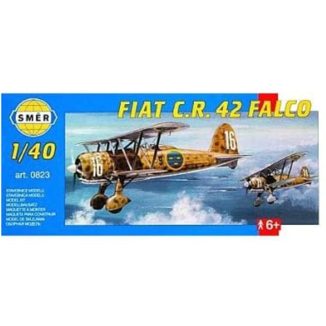 [PTM]1/40 フィアット CR-42 [823] SMER(セマー) プラモデル