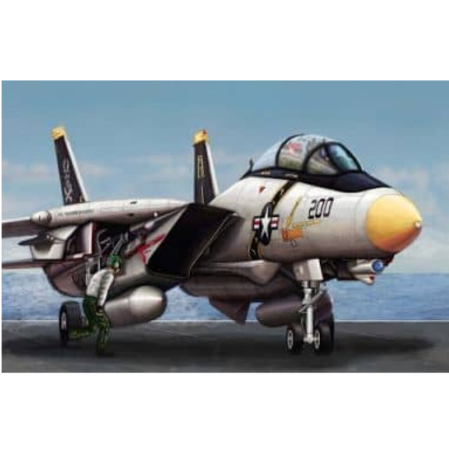 [PTM]1/144 アメリカ海軍 F-14A トムキャット [03910] トランペッター(TRUMPETER) プラモデル