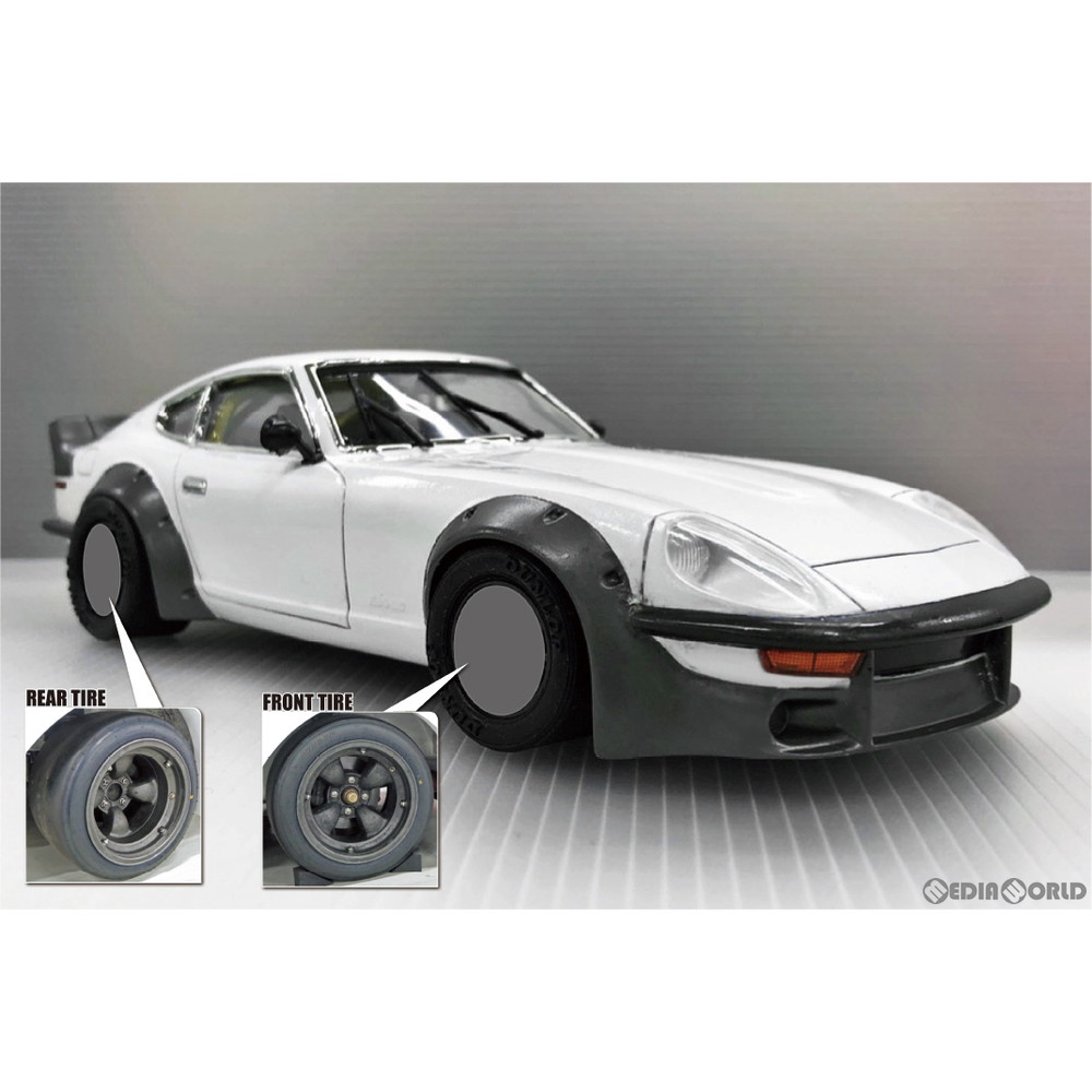 [PTM]ザ・モデルカー No.128 1/24 ニッサン S30 フェアレディZ エアロカスタムVer.2 '75 プラモデル アオシマ