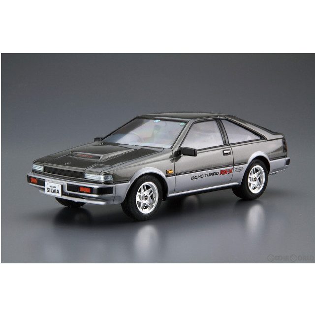 [PTM]ザ・モデルカー No.84 1/24 ニッサン S12 シルビア/ガゼール ターボRS-X '84 プラモデル アオシマ