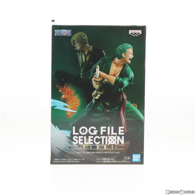[FIG]ロロノア・ゾロ 「ワンピース」 LOG FILE SELECTION-FIGHT-vol.1 プライズ フィギュア バンプレスト