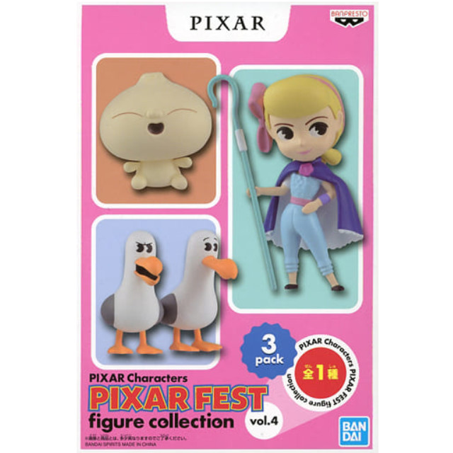 [FIG]ボー・ピープ&パオ&カモメ 「ディズニー」 PIXAR Characters PIXAR FEST figure collection vol.4 プライズ フィギュア バンプレスト