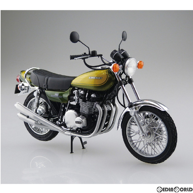 [PTM]ザ・バイク No.47 1/12 カワサキ Z1 900 SUPER4 '73 カスタムパーツ付き プラモデル アオシマ