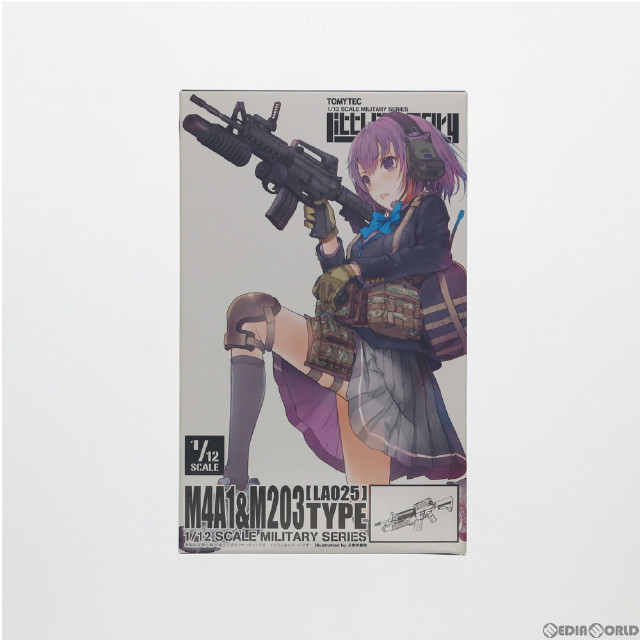 [PTM]LittleArmory(リトルアーモリー) LA025 1/12 M4A1&M203タイプ プラモデル(267997) TOMYTEC(トミーテック)