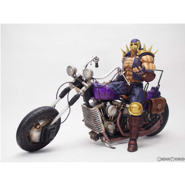 [FIG]北斗究極造形第二弾 ソフビ製 ジャギ&バイクセット 初期設定版 北斗の拳 完成品 フィギュア CCP