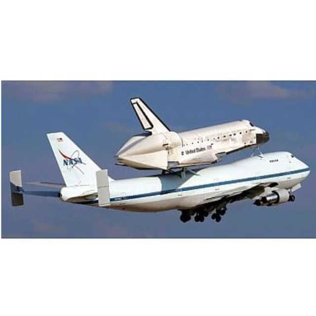 [PTM]1/200 スペースシャトルオービター&ボーイング747 プラモデル(10680) ハセガワ