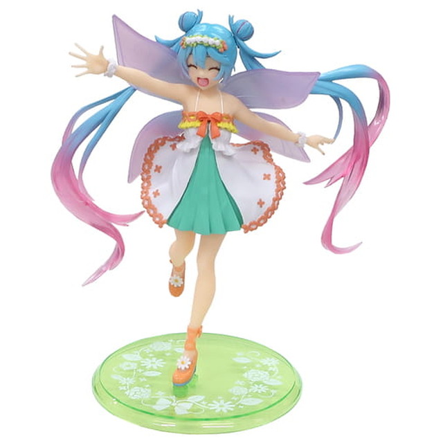 [FIG]初音ミク(笑顔ver) 「キャラクター・ボーカル・シリーズ01 初音ミク」  3rd season spring ver. タイトーオンラインクレーン限定 フィギュア プライズ タイトー