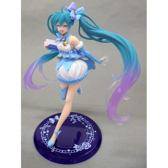 [FIG]初音ミク(水色ドレス/笑顔) 「キャラクター・ボーカル・シリーズ01 初音ミク」  3rd season winter ver. タイトーオンラインクレーン限定 フィギュア プライズ タイトー