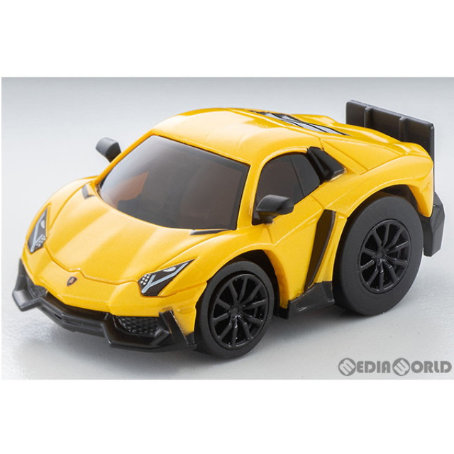 [MDL]チョロQzero Z-75a ランボルギーニ アヴェンタドール 50° アニバサリオ(黄) 完成品 ミニカー(314080) TOMYTEC(トミーテック)