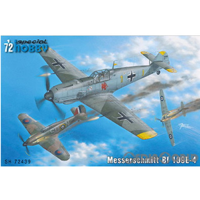 [PTM]1/72 独・メッサーシュミットBf109E-4戦闘機 プラモデル(SH72439) スペシャルホビー