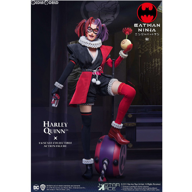 [FIG] マイフェイバリットムービーシリーズ ハーレイクイン デラックス版 ニンジャバットマン 1/6 コレクタブルアクションフィギュア スターエーストイズ/エクスプラス